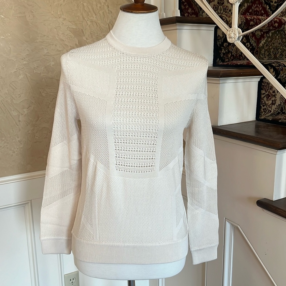 Torn by Ronny Kobo cream sweater S